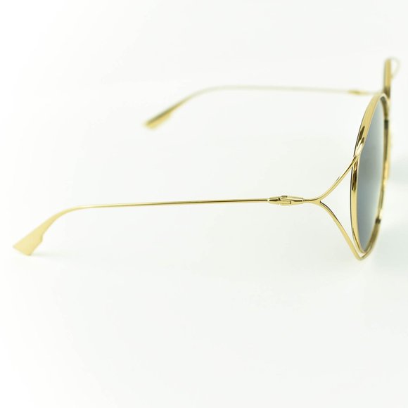 DIOR "Stellaire2" Gold Metal CD Logo Sunglasses mp - Picture 3 of 10
